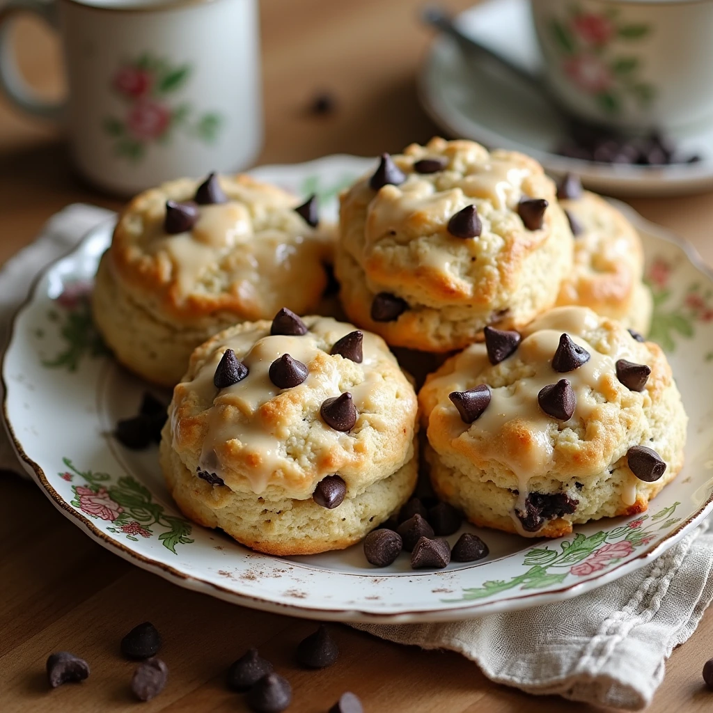 Chocolate Chip Cream Scones