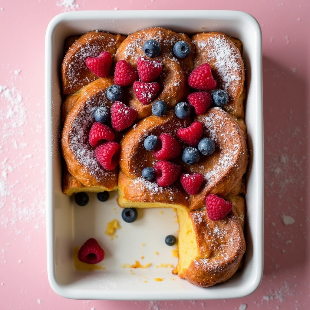 croissant french toast bake​