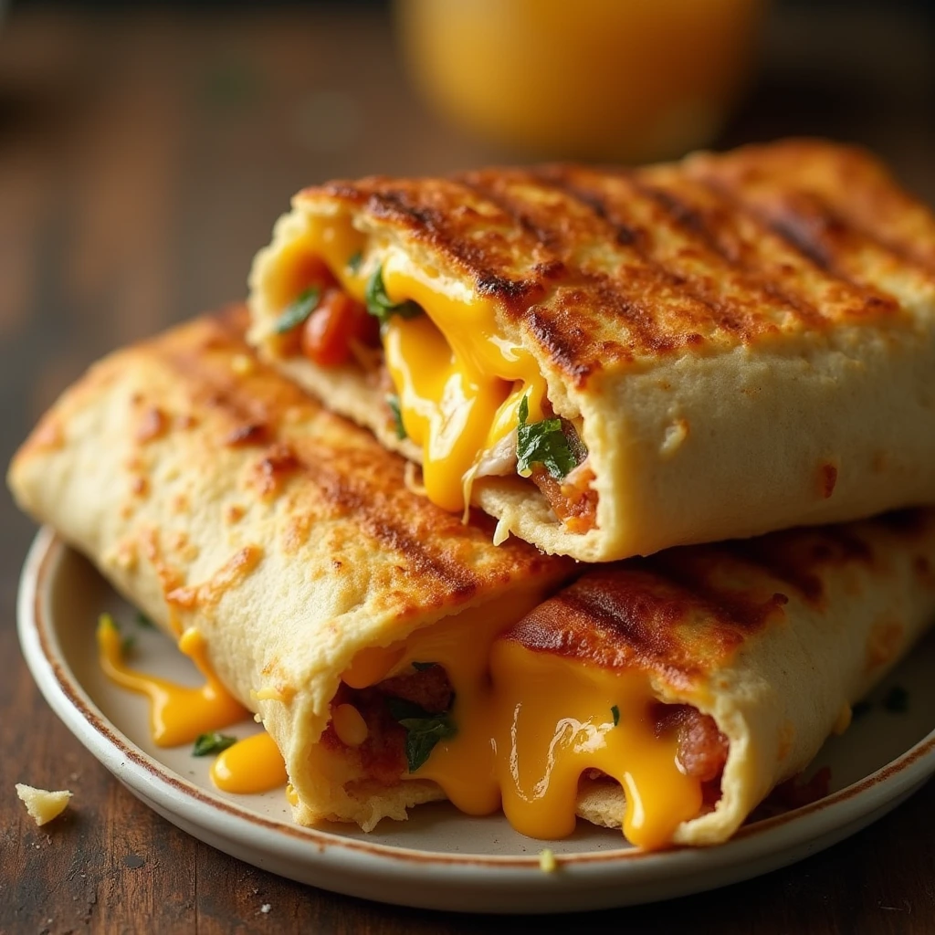 Grilled Cheese Burrito