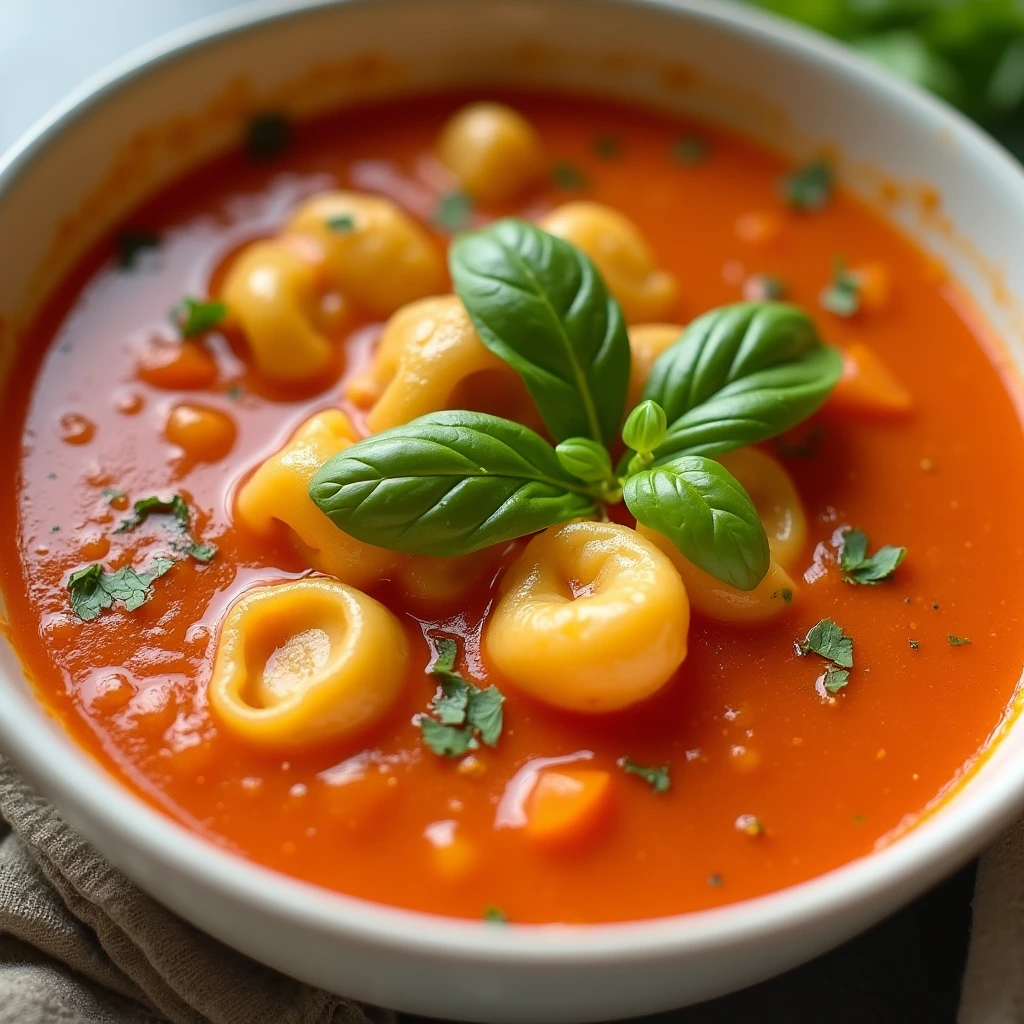 Tomato Tortellini Bisque