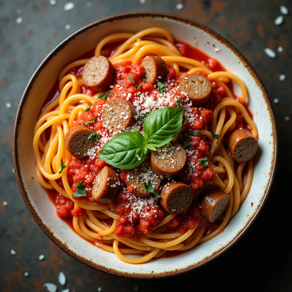 Sausage Spaghetti