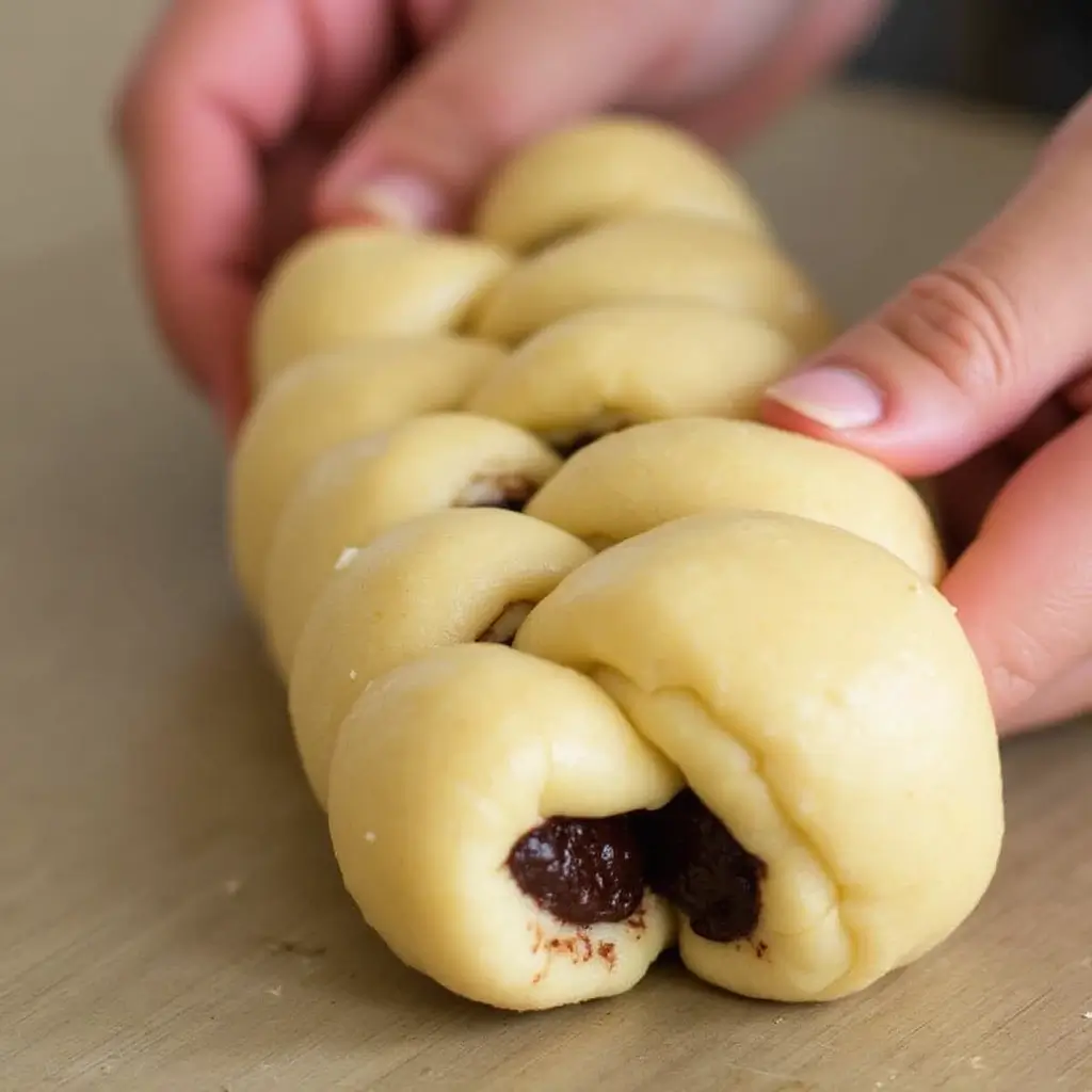 braided chocolate chip brioche recipe