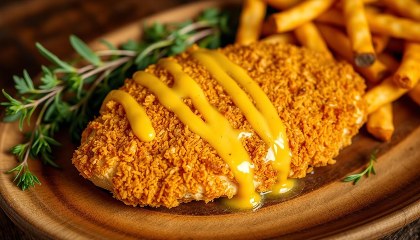 Honey Mustard Pretzel Chicken