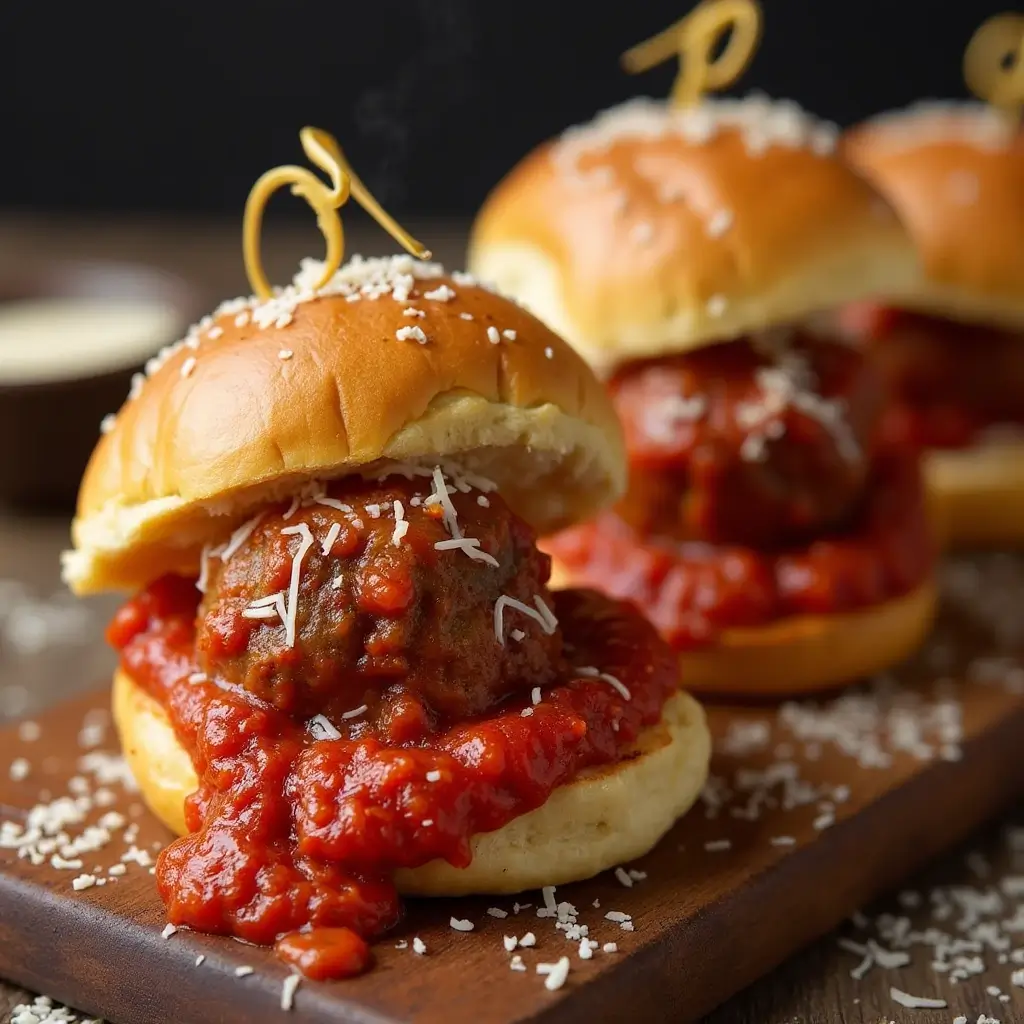  Meatball Sliders