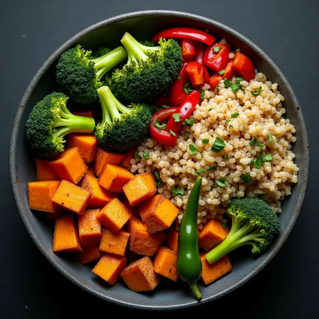 Roasted Vegetable Bowl Recipe