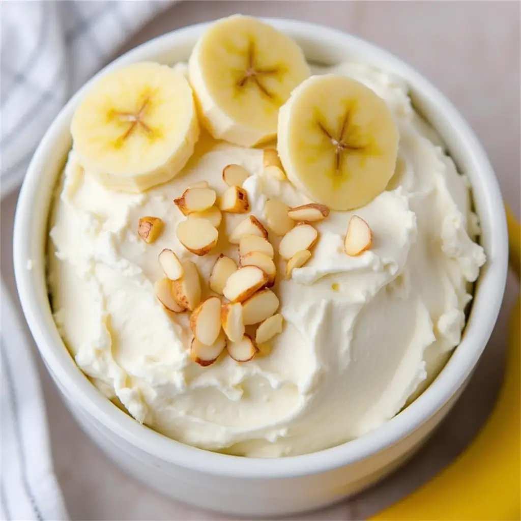 Whipped Cottage Cheese With Almond Butter And Banana