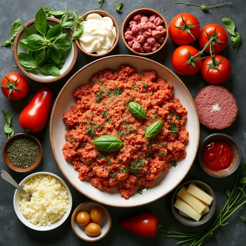 carrabba's lasagna- ingredients