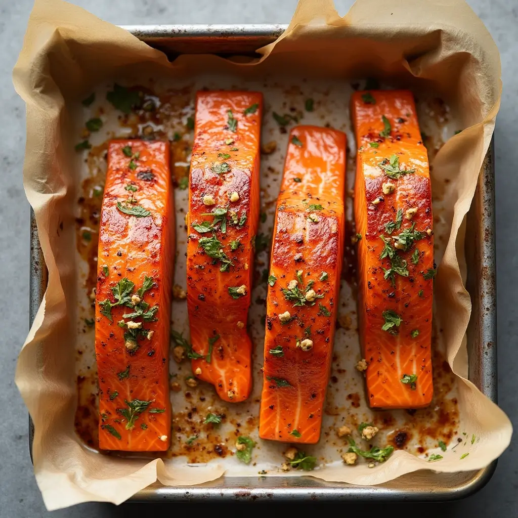 miso salmon recipe plate 