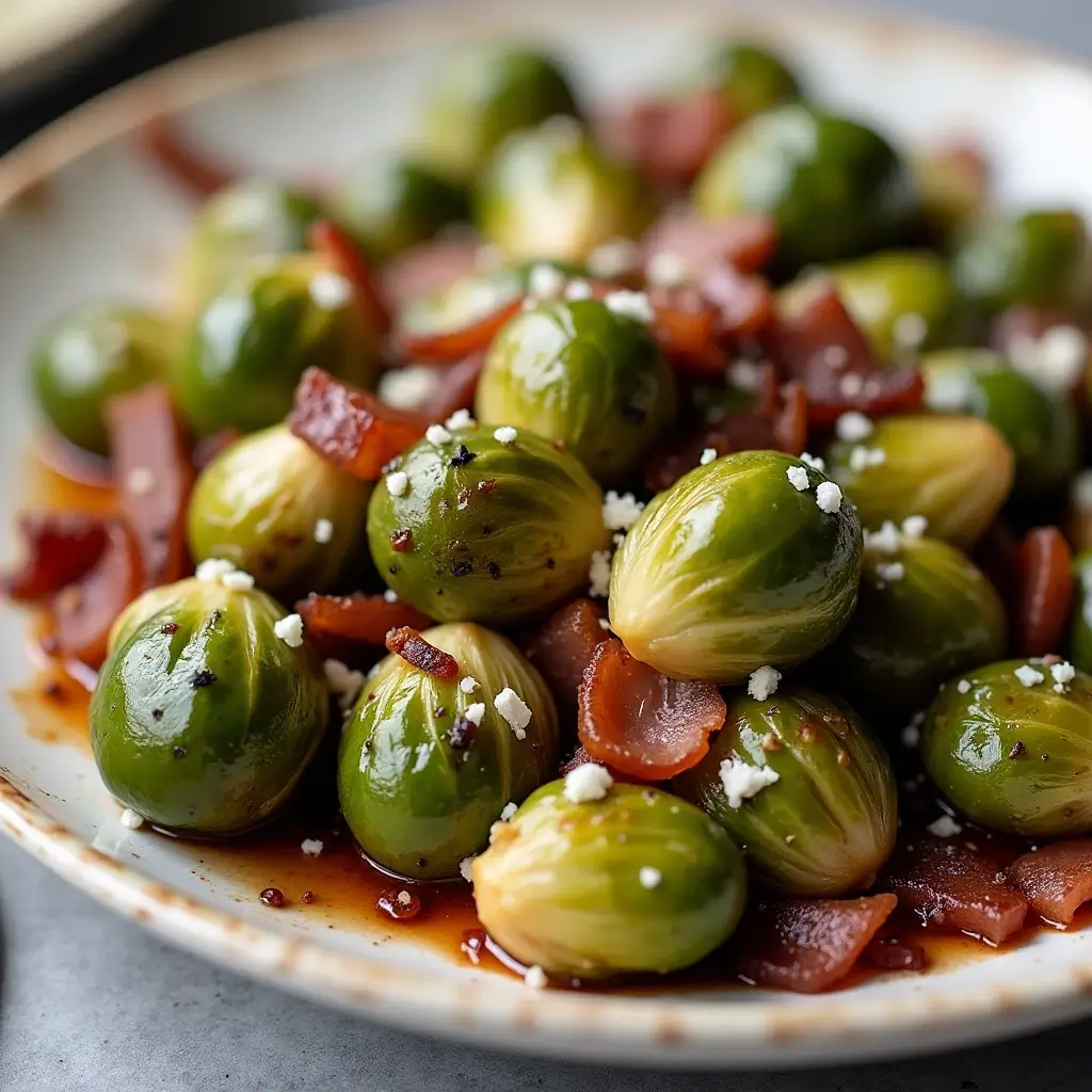 plated-brussel-sprouts-bacon-parmesan-longhorn