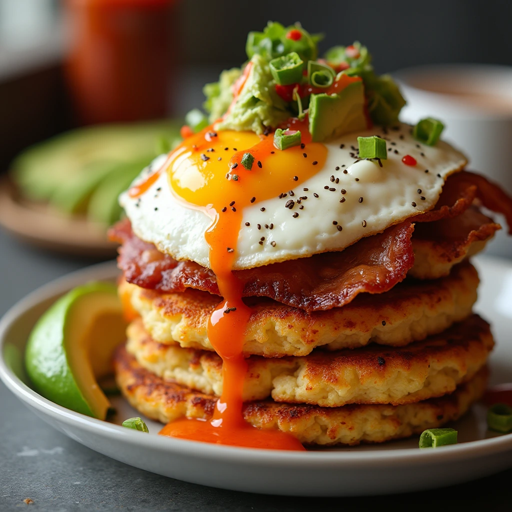 Hash Browns Breakfast Stacks