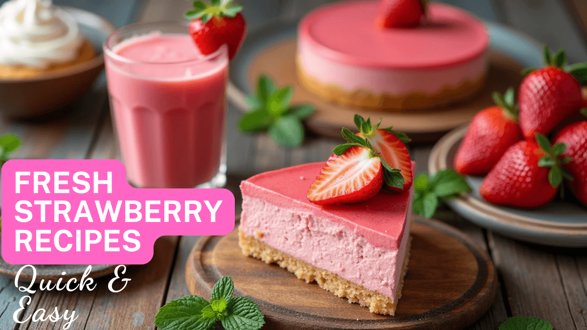 fresh strawberry recipes