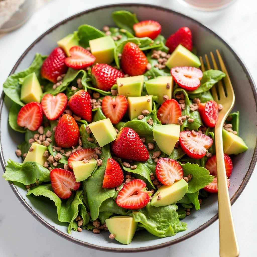 Strawberry Avocado Salad